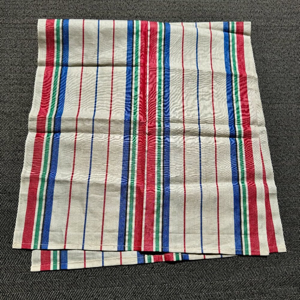 Striped Vintage Utility Kitchen Tea Towel - Picture 9 of 13